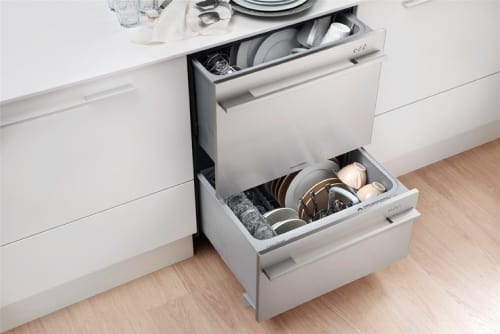Fisher Paykel DD24DCTB7 Fully Integrated Double DishDrawer With Eco