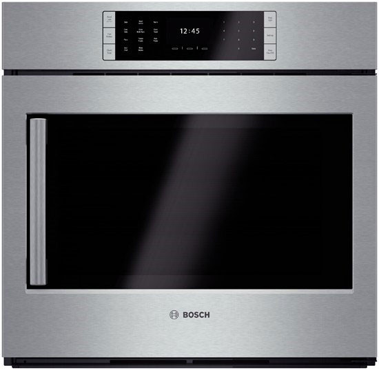 Bosch HBLP451RUC 30 Inch Single Electric Wall Oven with 4.6 cu. ft. European Convection Capacity