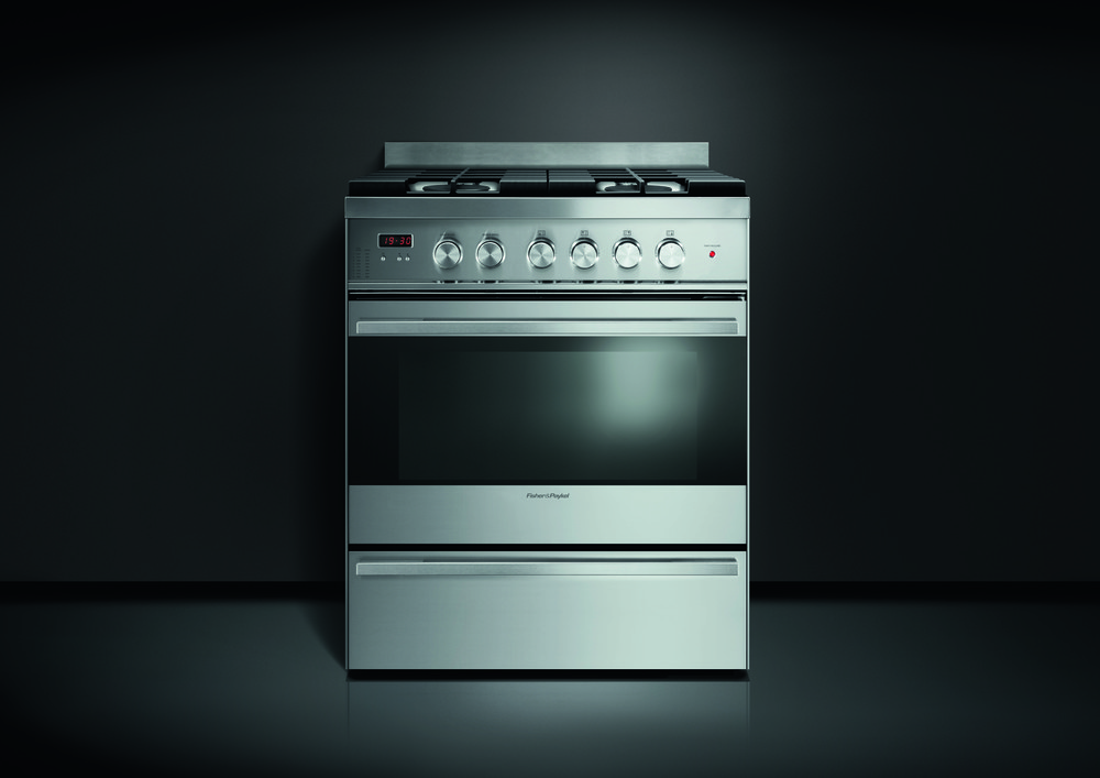 Fisher & Paykel OR36SDBMX1 36 Inch Freestanding Gas Range with 5 Sealed Burners, 3.6 cu. ft