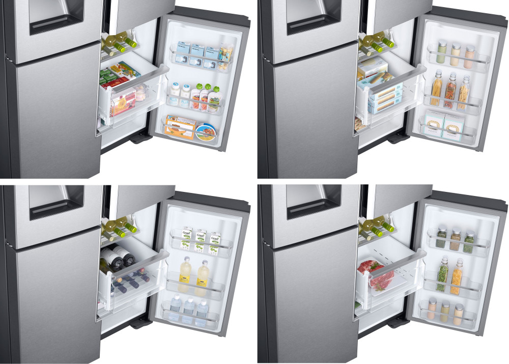 Samsung RF28K9380SR 36 Inch 4Door French Door Refrigerator with 28 cu