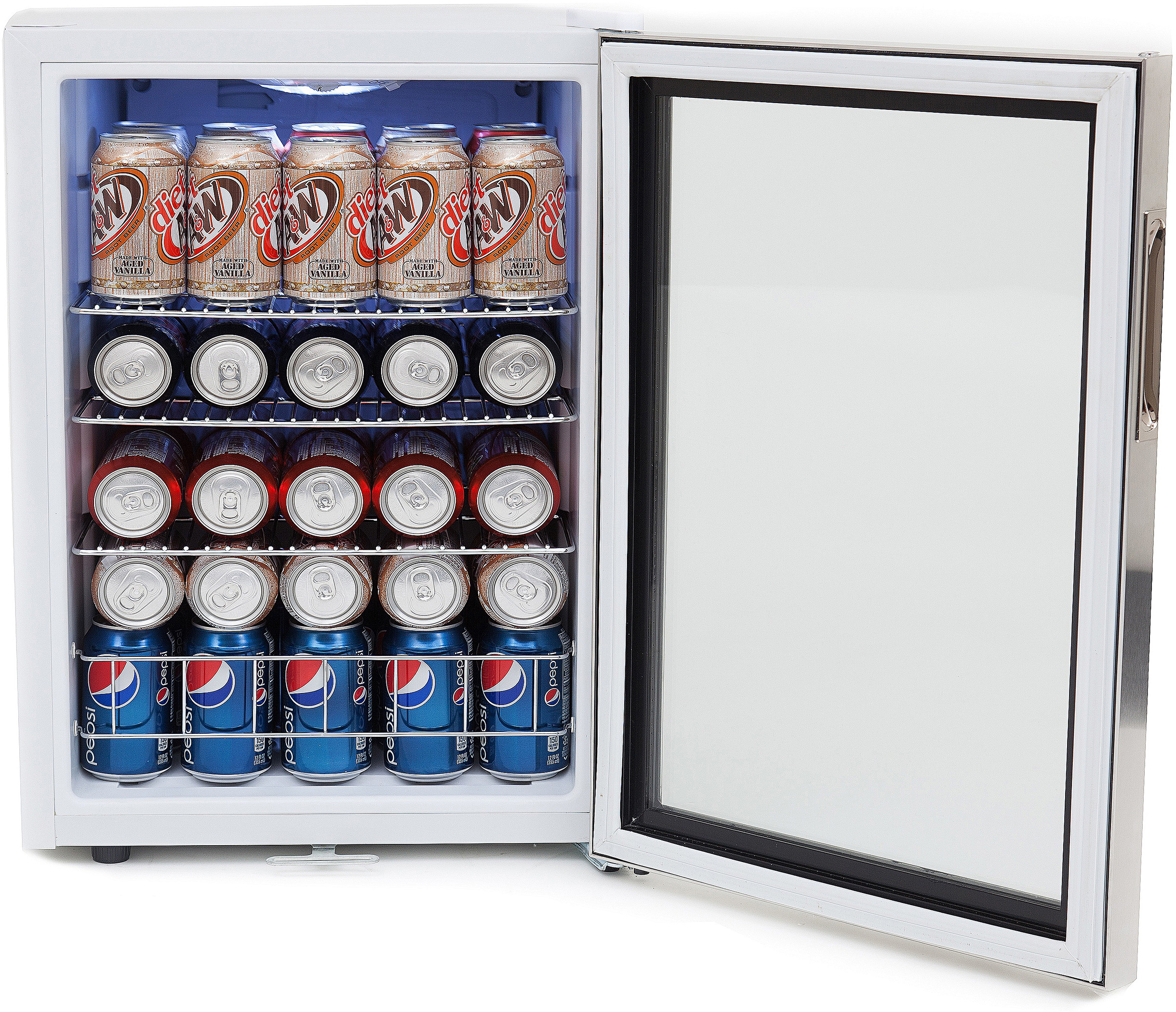 Whynter BR091WS 19 Inch Whynter Beverage Refrigerator with 90 Can