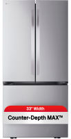 33 Inch Smart Counter Depth MAX French Door Refrigerator