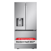 33 Inch Smart French Door Refrigerator
