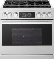 36 Inch Slide In Gas Pro Smart Range