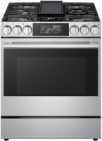30 Inch Smart Slide-in Gas Range