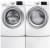 Samsung WF45N5300AW - Laundry Pair on Pedestals