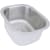 Nantucket Sinks Quidnet Collection NS1512 - 15 Inch Undermount Single Bowl Bar/Prep Sink Angled