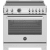 Bertazzoni Professional Series PRO365ICFEPXT - 36 Inch Freestanding Induction Range with 5 Elements in Front View