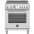 Bertazzoni Professional Series PRO304INMXV - 30 Inch Freestanding Induction Range with 4 Elements in Front View