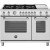 Bertazzoni Master Series MAS486GGASXV - 48 Inch Freestanding Gas Range with 6 Sealed Burners in Front View