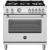 Bertazzoni Master Series MAS365GASXV - 36 Inch Freestanding Gas Range with 5 Sealed Burners in Front View