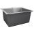 Nantucket Sinks Pro Series SR25221216 - 25 Inch Dualmount Single Bowl Kitchen Sink Angled