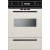 Summit STM7212KW - 24" Single Gas Oven with Lower Broiler Compartment in Bisque