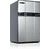 MicroFridge 31MF4RS - 3.1 cu. ft. Compact Refrigerator with 1 Wire Shelf, 2 Door Bins, Crisper Drawer, CanStor Can Dispenser, 0° Freezer and 1 Freezer Door Bin (Stainless Steel)
