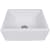 Nantucket Sinks Cape Collection Hyannis HYANNIS24 - 24 Inch Farmhouse Apron Sink with Solid Fireclay Construction