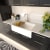 Nantucket Sinks PR3320APSW - 33 Inch Reversible Granite Composite Apron Sink Lifestyle