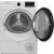 Beko HPD24414W - 24 Inch Ventless Heat Pump Electric Dryer Front Open View