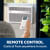 GE AWES10WWF - 10,000 BTU Smart Window Air Conditioner Remote Control