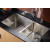 Kraus Kitchen Combo Series KHU10333KPF2210KSD30SN - Kitchen Sink and Faucet Combo