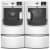 Maytag Maxima EcoConserve Series MED6000XW - With Matching Washer and Pedestals