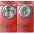 Samsung WF410ANR - Shown with Matching Dryer on Pedestals