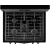Whirlpool WFG505M0BB - Continuous Grates