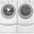 Whirlpool Duet WFW80HEBW - Laundry Pair with Pedestals