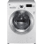 LG WM3455HW 24 Inch Front Load Compact Washer/Dryer Combo with 2.7 cu ...