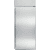 Monogram ZIRS360NHRH 36 Inch Built-In Full Refrigerator with Adjustable ...