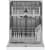 Amana ADB1400AMW - 24 Inch Full Console Dishwasher Slate Gray Plastic Tub and 2 Racks