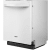 Whirlpool WDT550SAPW - 24 Inch Fully Integrated Dishwasher Side