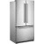 KitchenAid KRFC300ESS - 36 Inch Freestanding French Door Refrigerator Stainless Steel 3/4 View