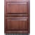 Summit ADRD24 - 24 Inch Built-In 2-Drawer All-Refrigerator Panel-ready Drawer Fronts