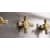 AGA Elise Series Classic Color Collection AEL361DFABMBL - AGA Elise Antique Brass Knobs