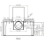 Zephyr Arc Collection AINM80ASX - Back Dimensions