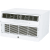 GE AJCQ08AWJ - Built-In Thru the Wall Smart Air Conditioner with 3-Speed Fan in Angled View
