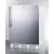 AccuCold CT66LWBISSHVADA - 24 Inch Built-In Compact Refrigerator Stainless Steel Door & Fully Finished White Cabinet
