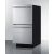 Summit ASDR1524PNR - 15 Inch Built In 2-Drawer Refrigerator Stainless Construction
