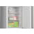 Bosch 500 Series B24CB50ESS - 24 Inch Counter Depth Freestanding Bottom Freezer Smart Refrigerator with 12.8 cu. ft. Total Capacity in Freezer Storage View