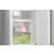 Bosch 800 Series B24CB80ESS - 24 Inch Counter Depth Freestanding Bottom Freezer Smart Refrigerator with 12.8 cu. ft. Total Capacity in Freezer Storage View