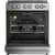 Blomberg BGR30522SS - 30 Inch Gas Range with 5 Burners
