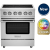 BlueStar BSIR30 - 30 Inch Freestanding Professional Induction Range with 4 Elements in Front View