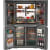 Cafe CAE28DM5TS5 - 36 Inch Freestanding French Quad Door Smart Refrigerator