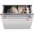 Cafe CDD220P2WS1 - 24 Inch Fully Integrated Smart Single Dishwasher Drawer in Used View