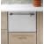 Cafe CDD220P2WS1 - 24 Inch Fully Integrated Smart Single Dishwasher Drawer in Sample Installation View