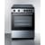 Summit Classic Collection CLRE24 - 24" Electric Range with Ceramic Glass Top and 4 Cooking Zones