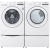 LG DLE3400W - 27 Inch Electric Dryer (Washer and Dryer Combo)