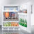Summit CT661W - Adjustable Glass Shelf, Wine Rack, Crisper Drawer, 2 Door Racks, Freezer Compartment