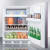 Summit CT661WBISSHH - Adjustable Glass Shelf, Wine Rack, Crisper Drawer, 2 Door Racks, Freezer Compartment