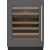Sub-Zero Designer Series DEU2450WAL - 24 Inch Panel Ready Under Counter Dual Zone Smart Wine Cooler in Front View